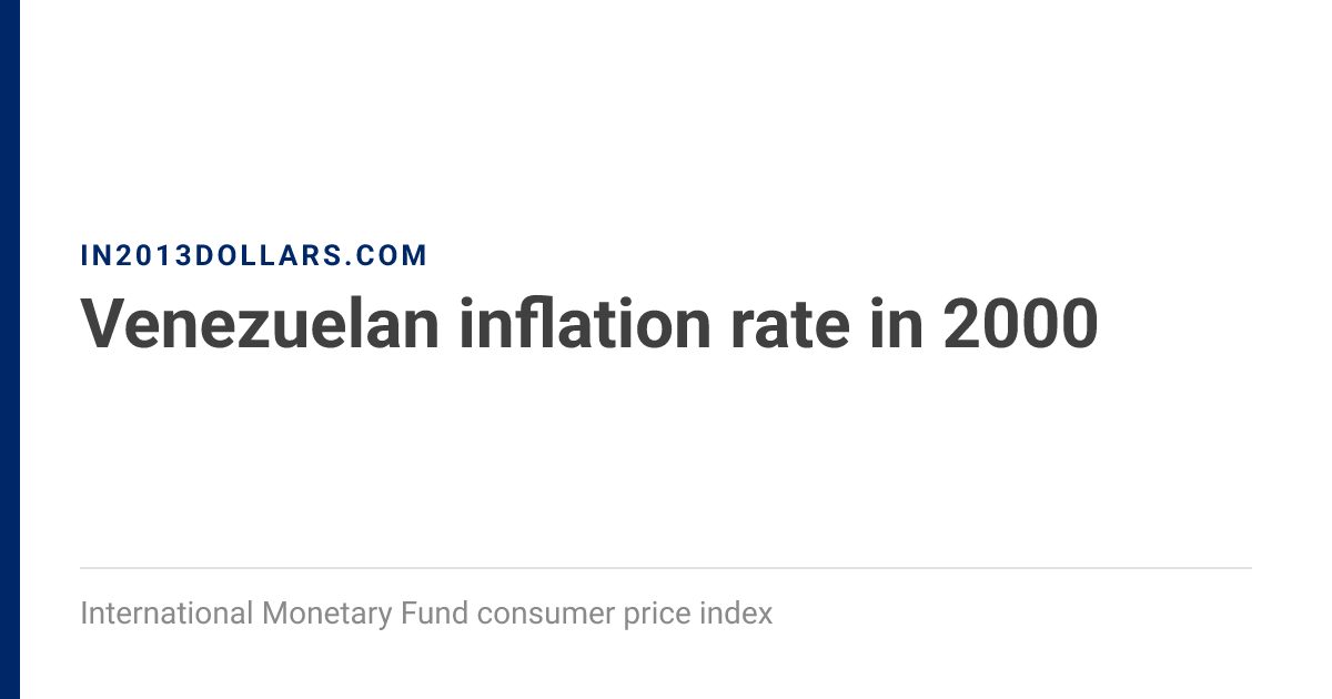 Lbc International Rates Chart Inflation Rate in 2000 | Venezuela Inflation Calculator